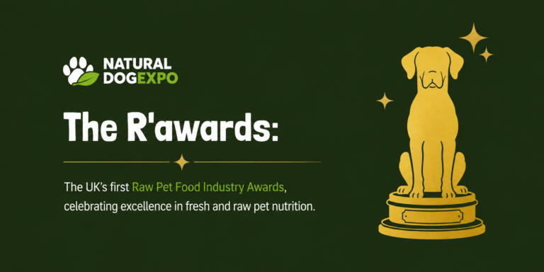 natural Dog Expo Raw and Fresh dog food awards