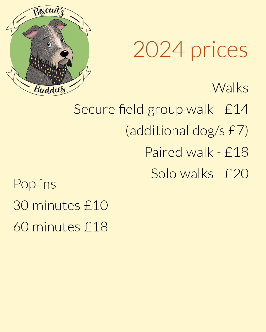 Home Dog Boarding & Walking Caerphilly Biscuits Buddies